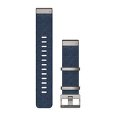 Garmin QuickFit 22mm ranneke, jakardikudottu sininen nailon 010-12738-02 - Garmin - Laatukoru