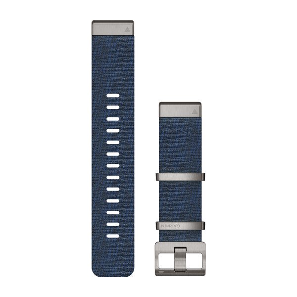Garmin QuickFit 22mm ranneke, jakardikudottu sininen nailon 010-12738-02 - Garmin - Laatukoru