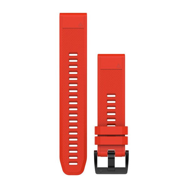 Garmin QuickFit 22mm ranneke, Tulenpunainen silikoni 010-12496-03 - Garmin - Laatukoru