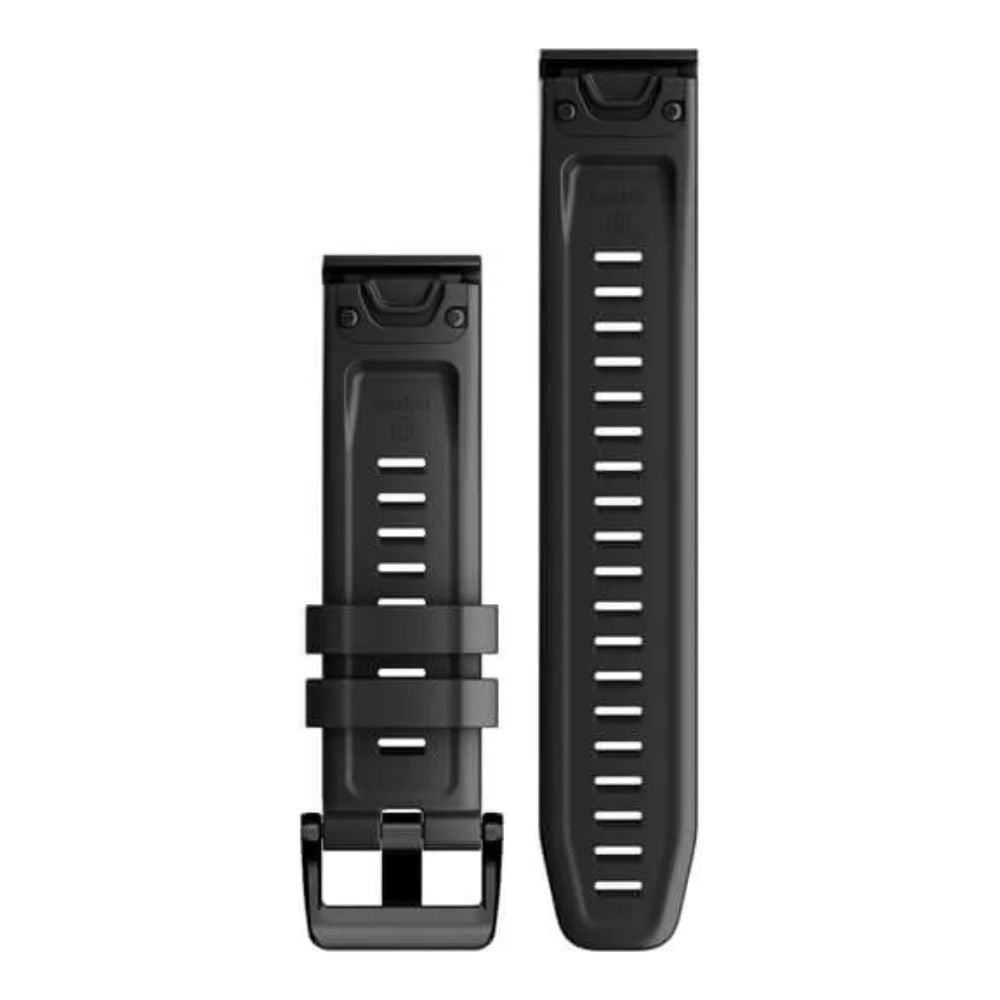 Garmin QuickFit 22mm ranneke, Musta silikoni 010-13111-00