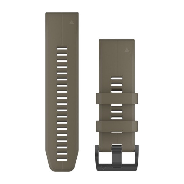 Garmin QuickFit 26mm ranneke, harmaa silikoni 010-12741-04 - Garmin - Laatukoru