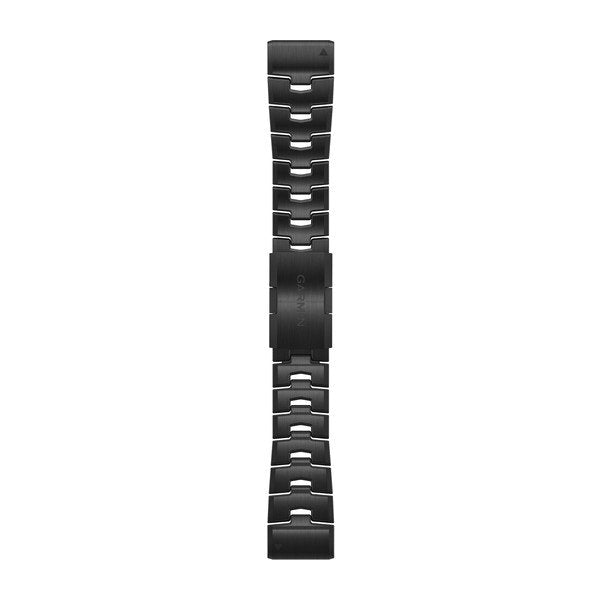 Garmin QuickFit 26mm Strap Carbon Grey Vented DLC Titanium 010 12864