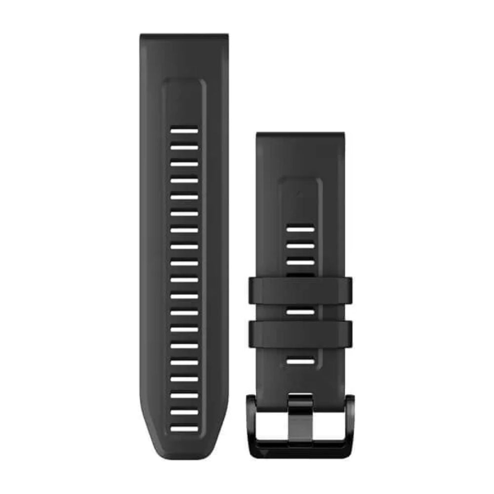 Garmin QuickFit 26mm ranneke, musta silikoni 010-13117-00