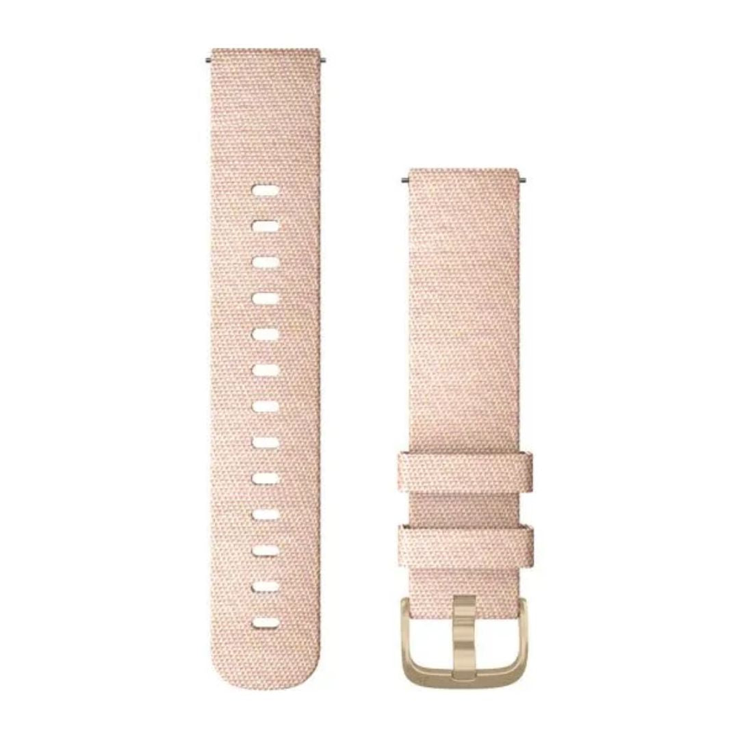 Garmin Quick release -nailonranneke 20mm, pikakiinnitys, vaaleanpunainen, 010-12924-12