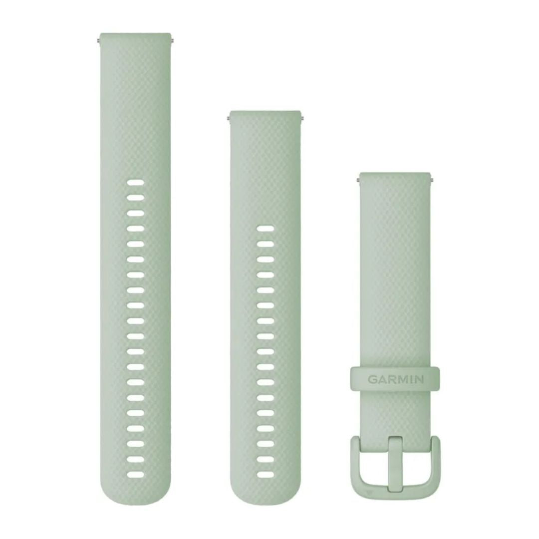 Garmin Quick release -silikoniranneke 20mm, pikakiinnitys, mintunvihreä, 010-12924-82