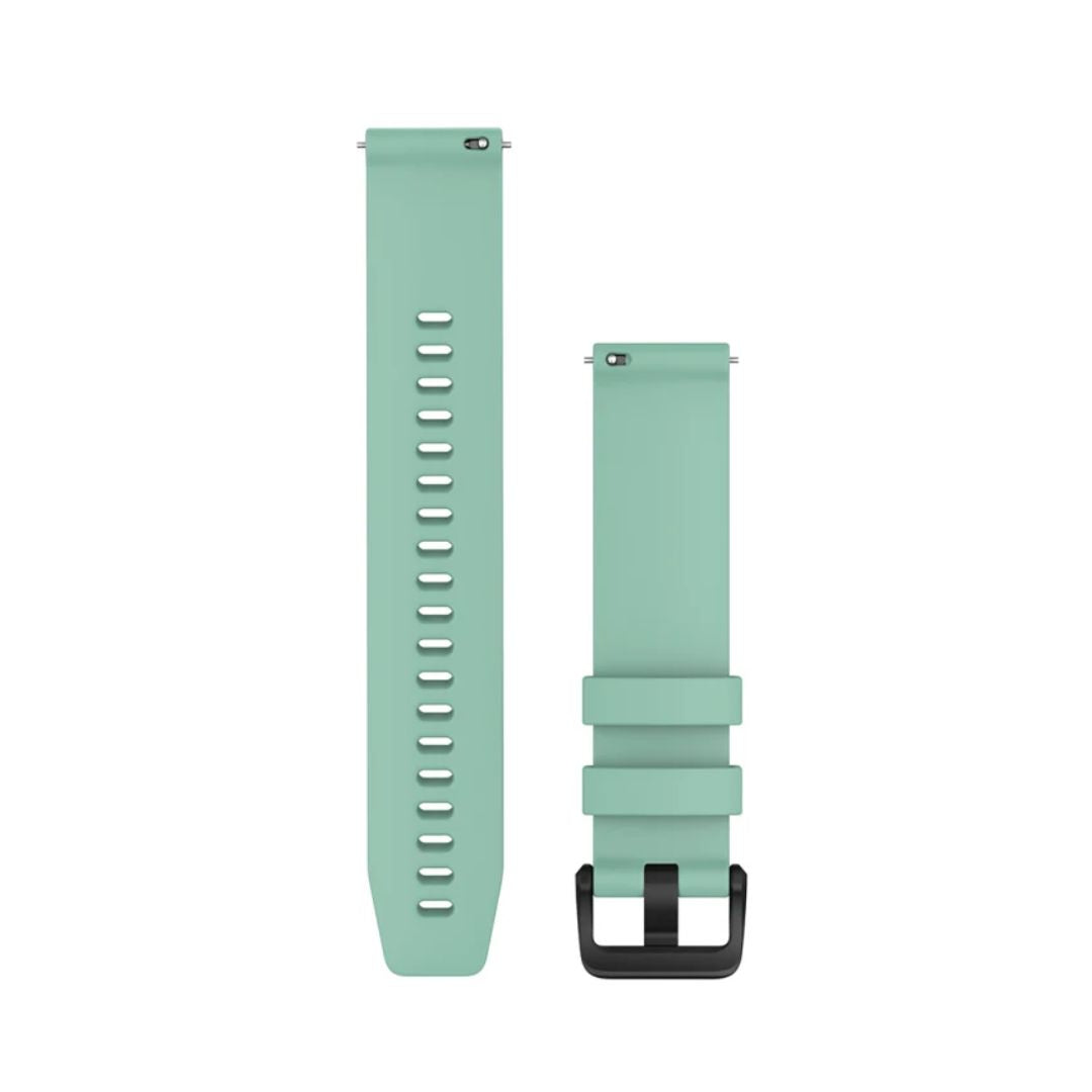 Garmin Quick release -silikoniranneke 20mm, pikakiinnitys, vedenvihreä, 010-13076-05