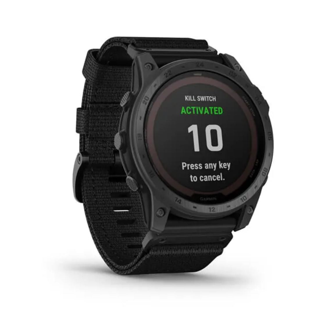Garmin Tactix 7 Pro Ballistics Edition, musta titaani ja nailonranneke, 010-02704-21