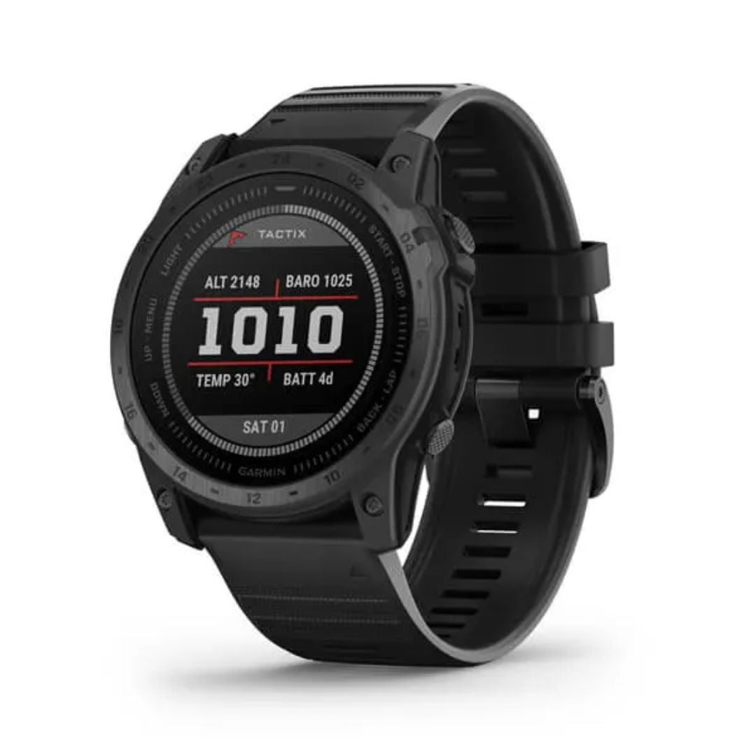 Garmin Tactix 7 Standard Edition, musta titaani ja silikoniranneke, 010-02704-01