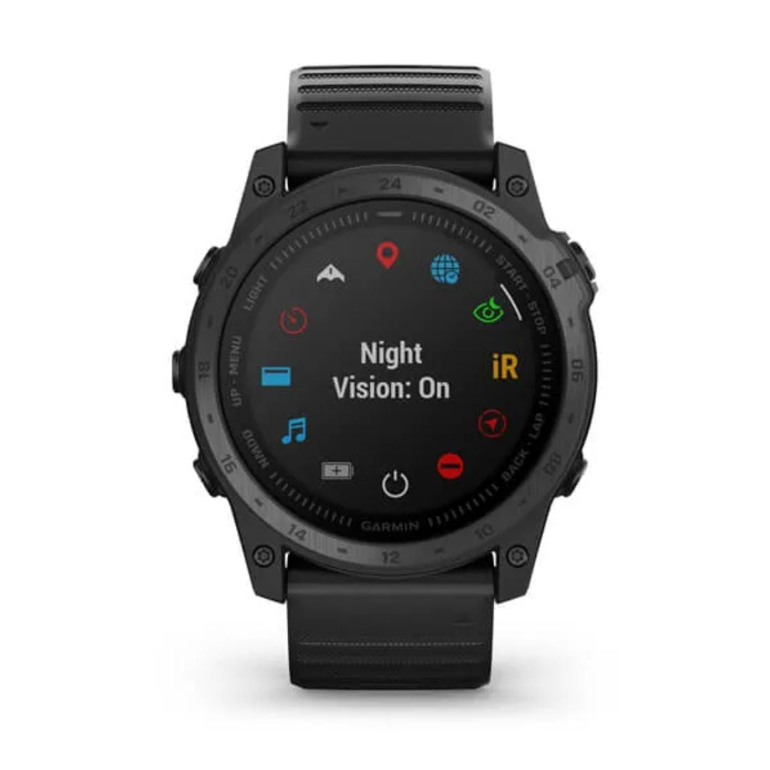 Garmin Tactix 7 Standard Edition, musta titaani ja silikoniranneke, 010-02704-01