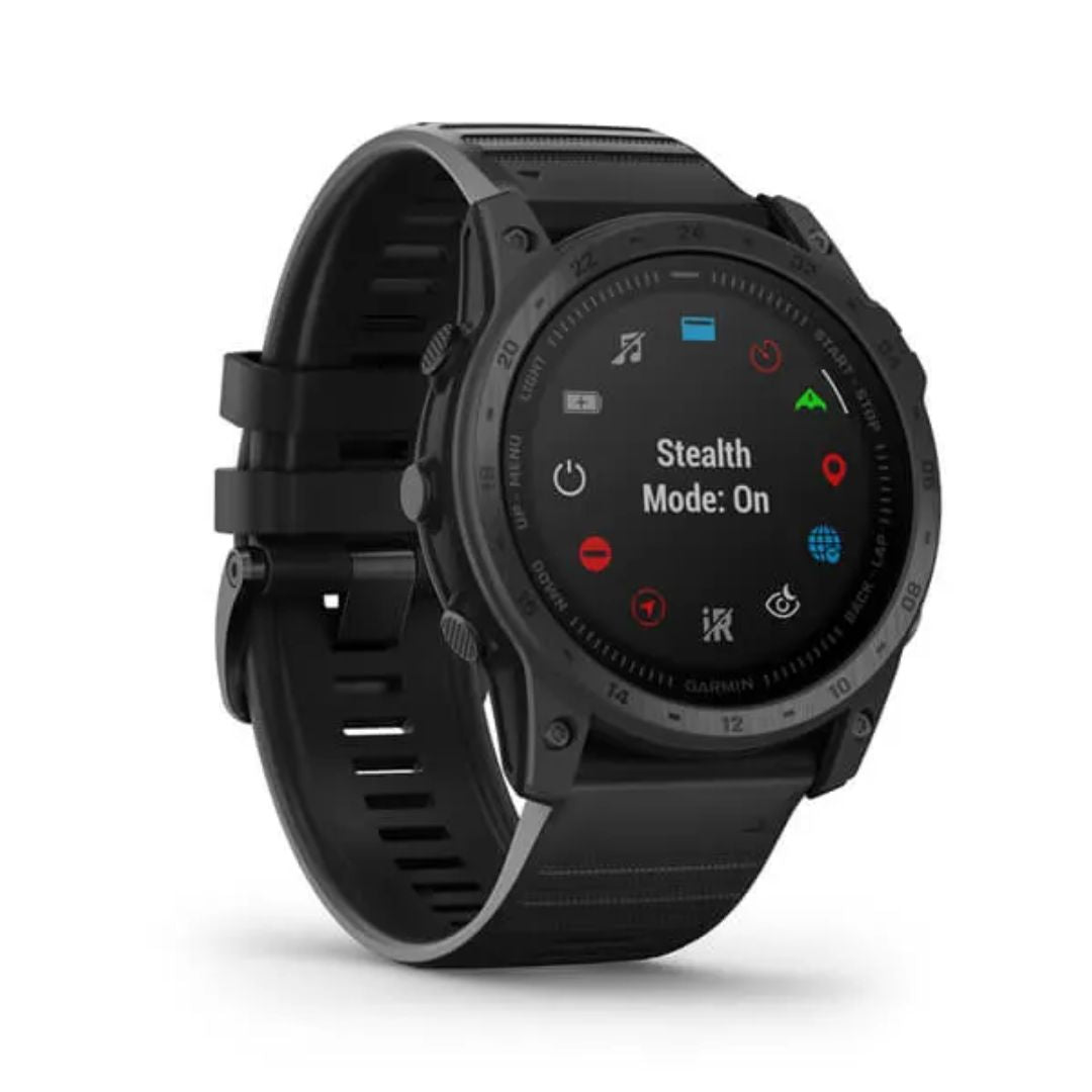 Garmin Tactix 7 Standard Edition, musta titaani ja silikoniranneke, 010-02704-01