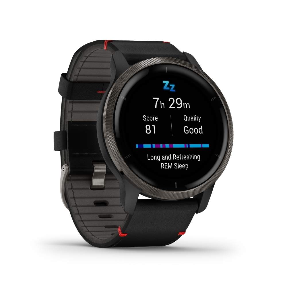 Garmin Venu 2 musta, Amoled GPS-älykello 010-02430-21 - Garmin - Laatukoru
