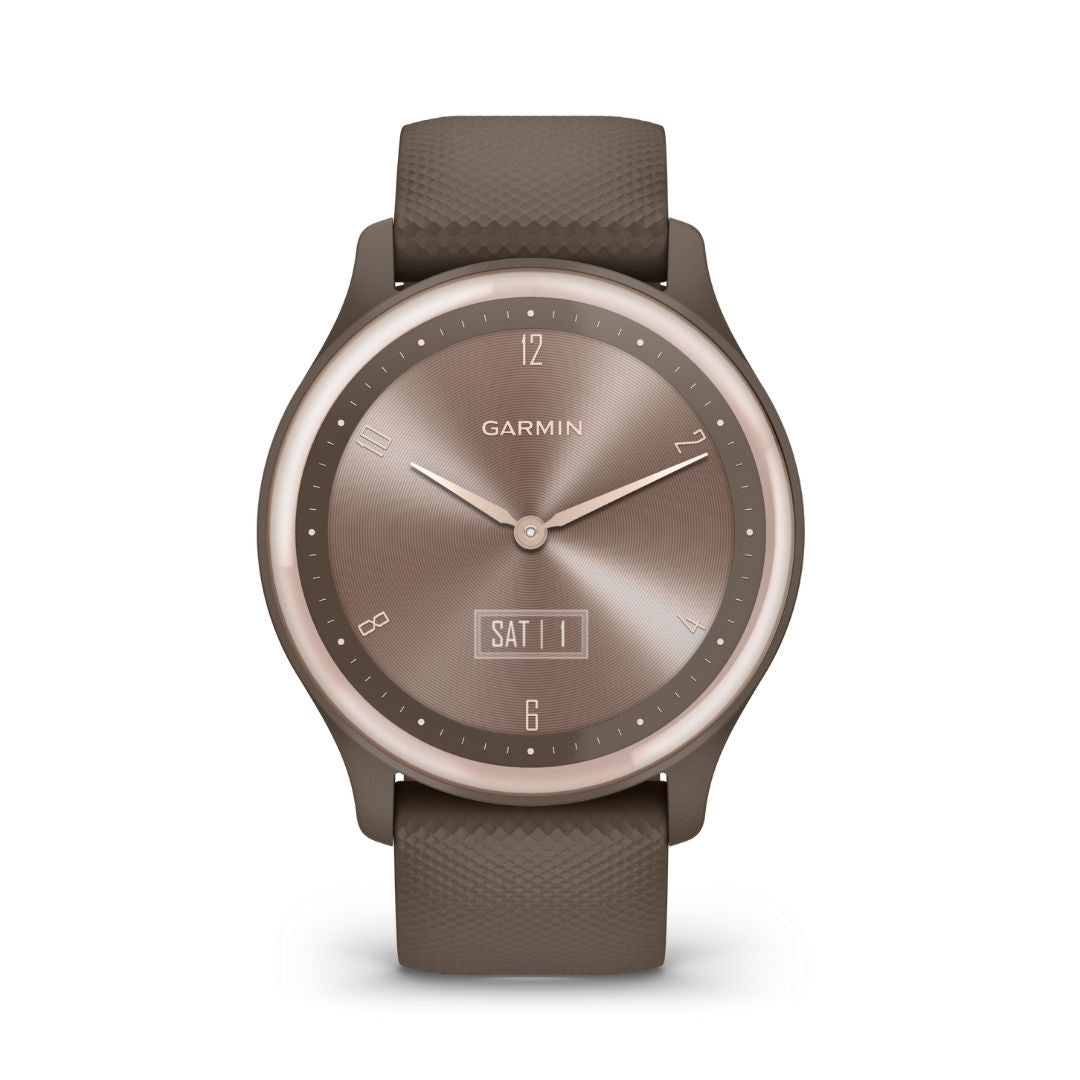 Garmin Vivomove Sport kaakao ja persikkakulta 40 mm, hybridiälykello 010-02566-02