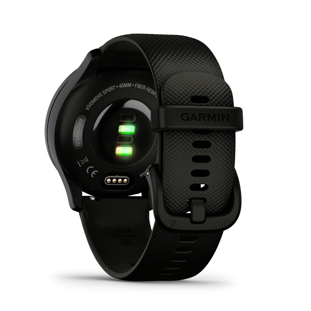 Garmin Vivomove Sport musta ja harmaa 40 mm, hybridiälykello 010-02566-00