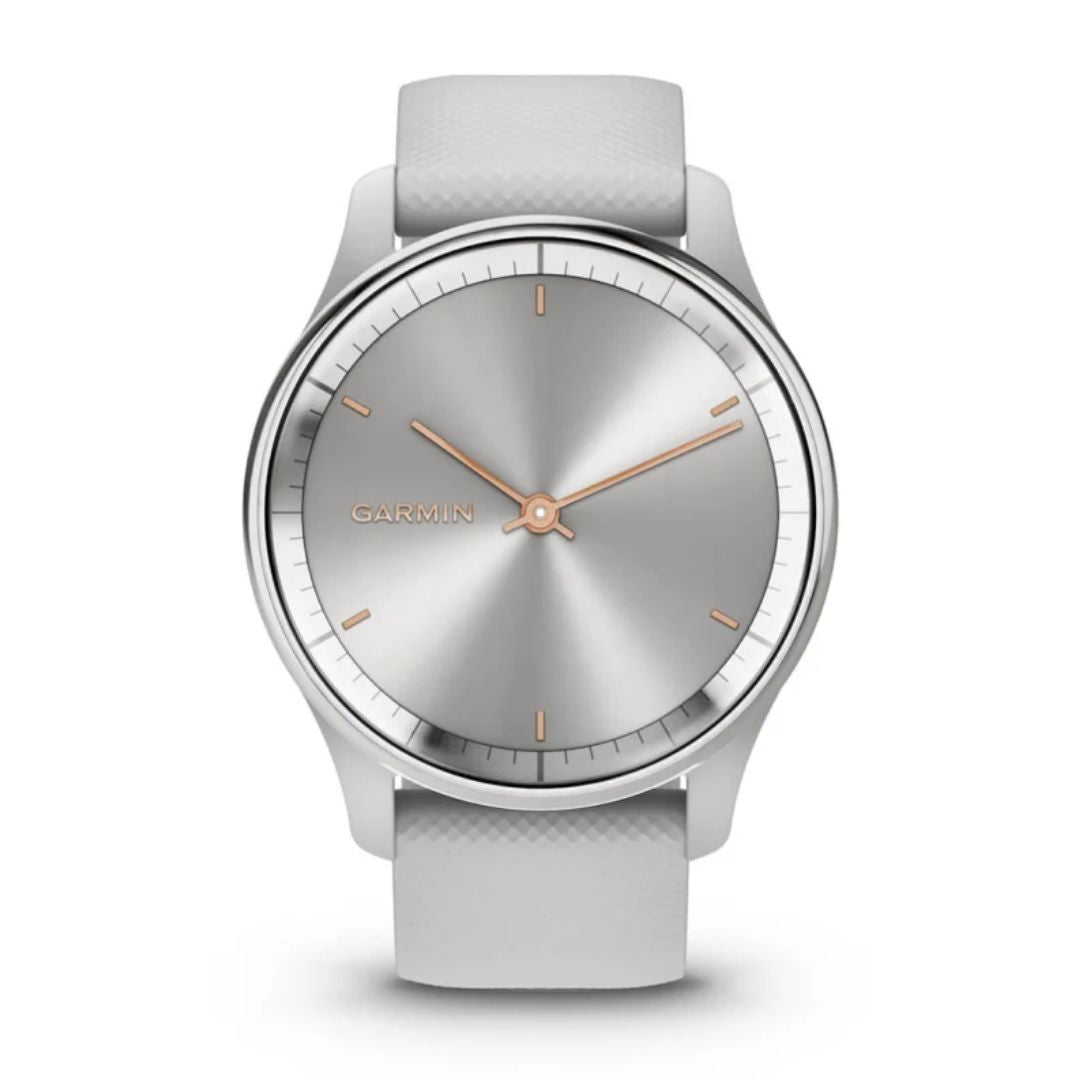 Garmin Vivomove Trend, hopea ja utuharmaa, hybridiälykello 010-02665-03