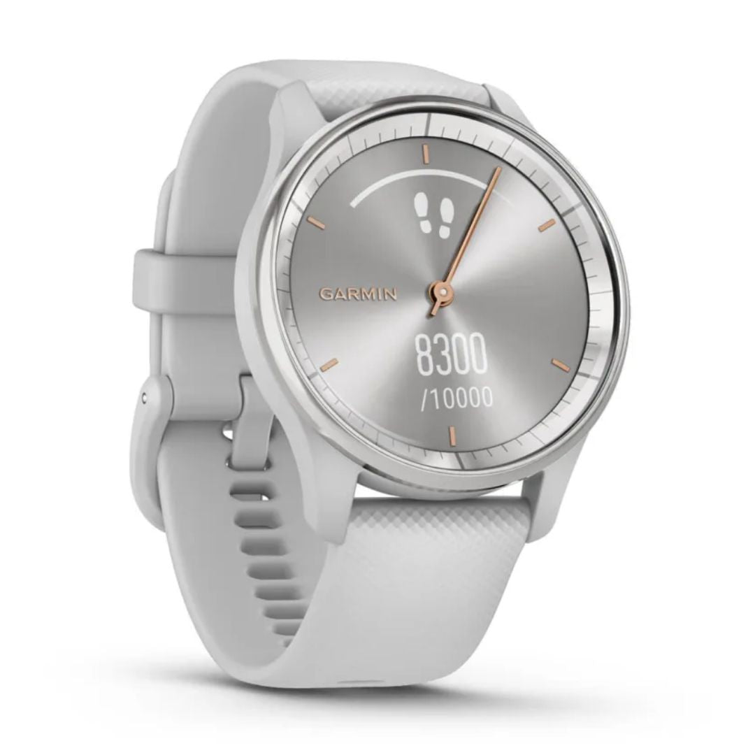 Garmin Vivomove Trend, hopea ja utuharmaa, hybridiälykello 010-02665-03
