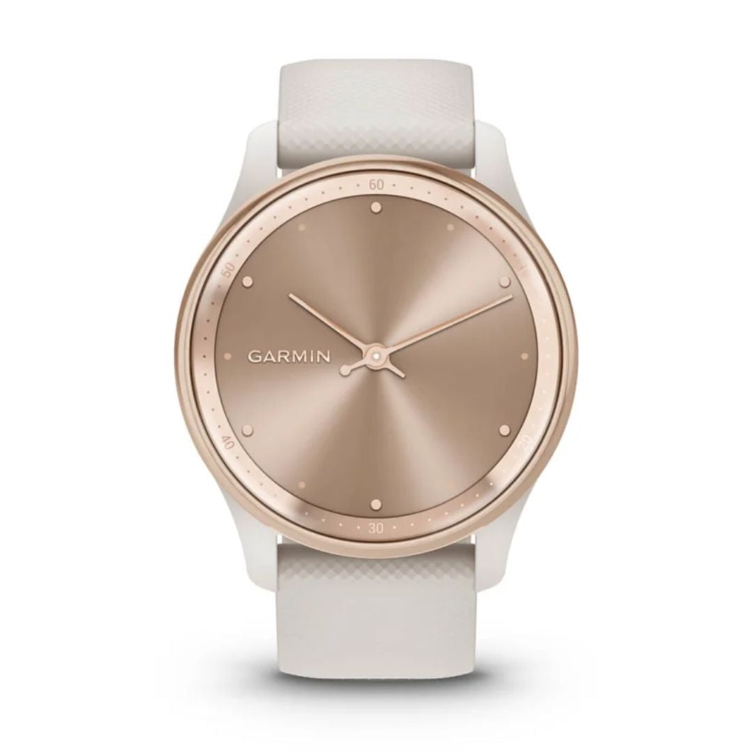 Garmin Vivomove Trend, ruusukulta ja norsunluun vaalea, hybridiälykello 010-02665-01