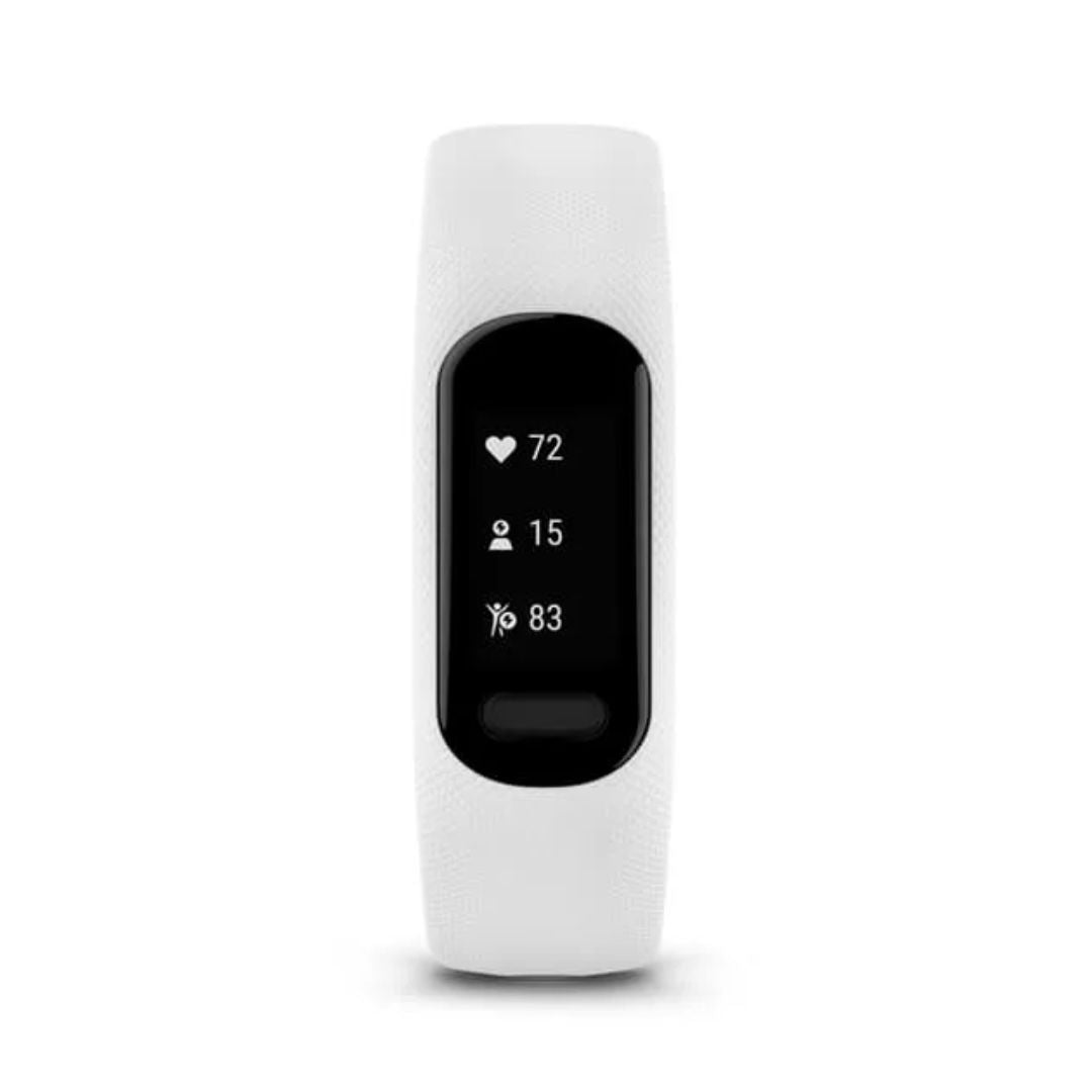 Garmin Vivosmart 5, valkoinen, aktiivisuusranneke 010-02645-11