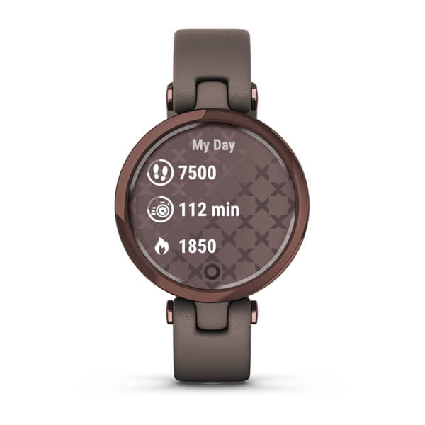 Garmin Lily Classic Dark Bronze-Paloma, tumma pronssi ja harmaanlila 010-02384-B0 - Garmin - Laatukoru