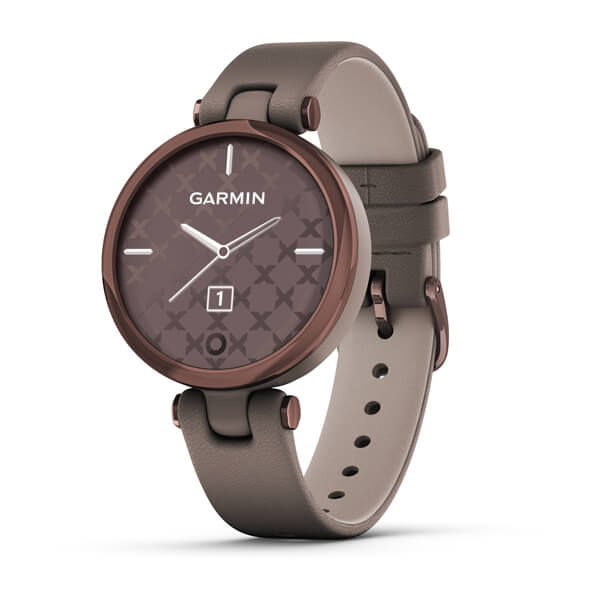 Garmin Lily Classic Dark Bronze-Paloma, tumma pronssi ja harmaanlila 010-02384-B0 - Garmin - Laatukoru