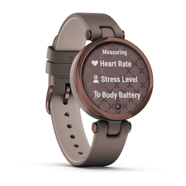 Garmin Lily Classic Dark Bronze-Paloma, tumma pronssi ja harmaanlila 010-02384-B0 - Garmin - Laatukoru