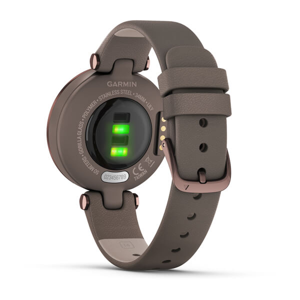 Garmin Lily Classic Dark Bronze-Paloma, tumma pronssi ja harmaanlila 010-02384-B0 - Garmin - Laatukoru