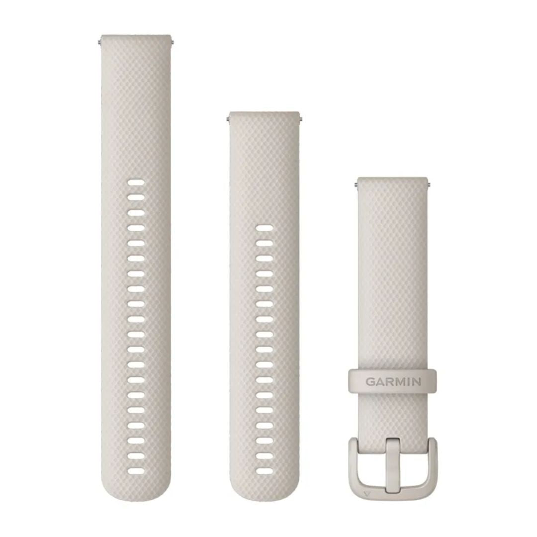 Garmin vaalea hiekanvärinen Quick release -silikoniranneke 20mm, pikakiinnitys, 010-13021-04