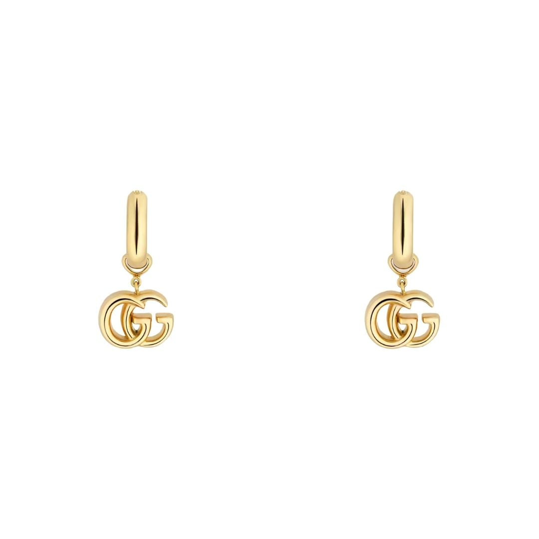 Gucci GG Running korvakorut, keltakultaa, 086YBD58201700100U