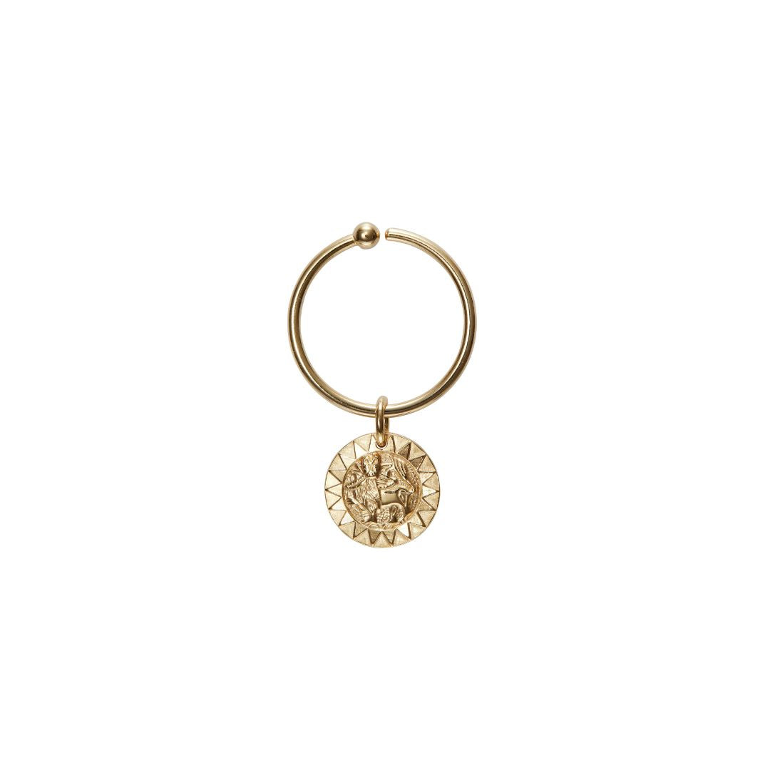 Kalevala Amuletti Aurinkoleijona hela, pronssi, Kalevala Originals
