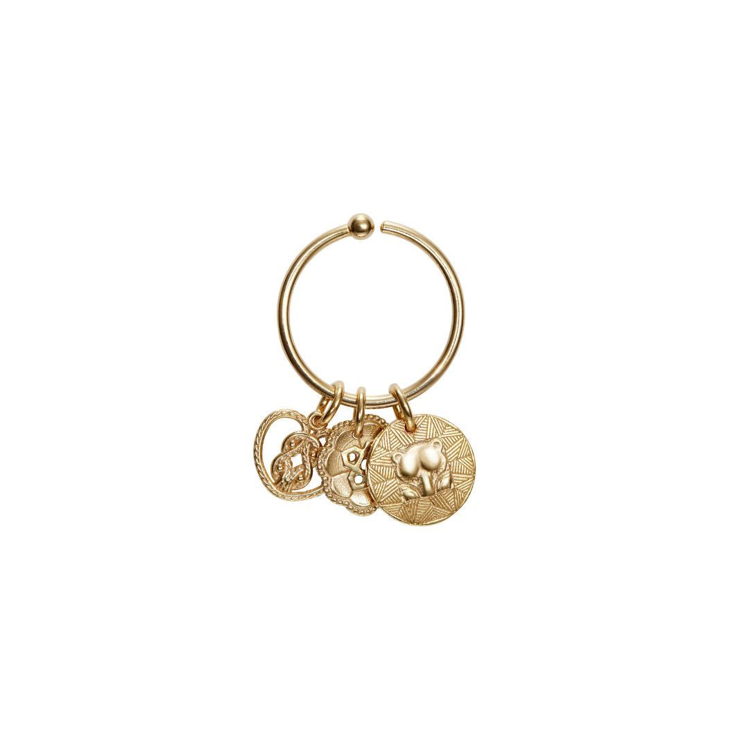 Kalevala Amuletti Osmansolmu hela, pronssi, Kalevala Originals
