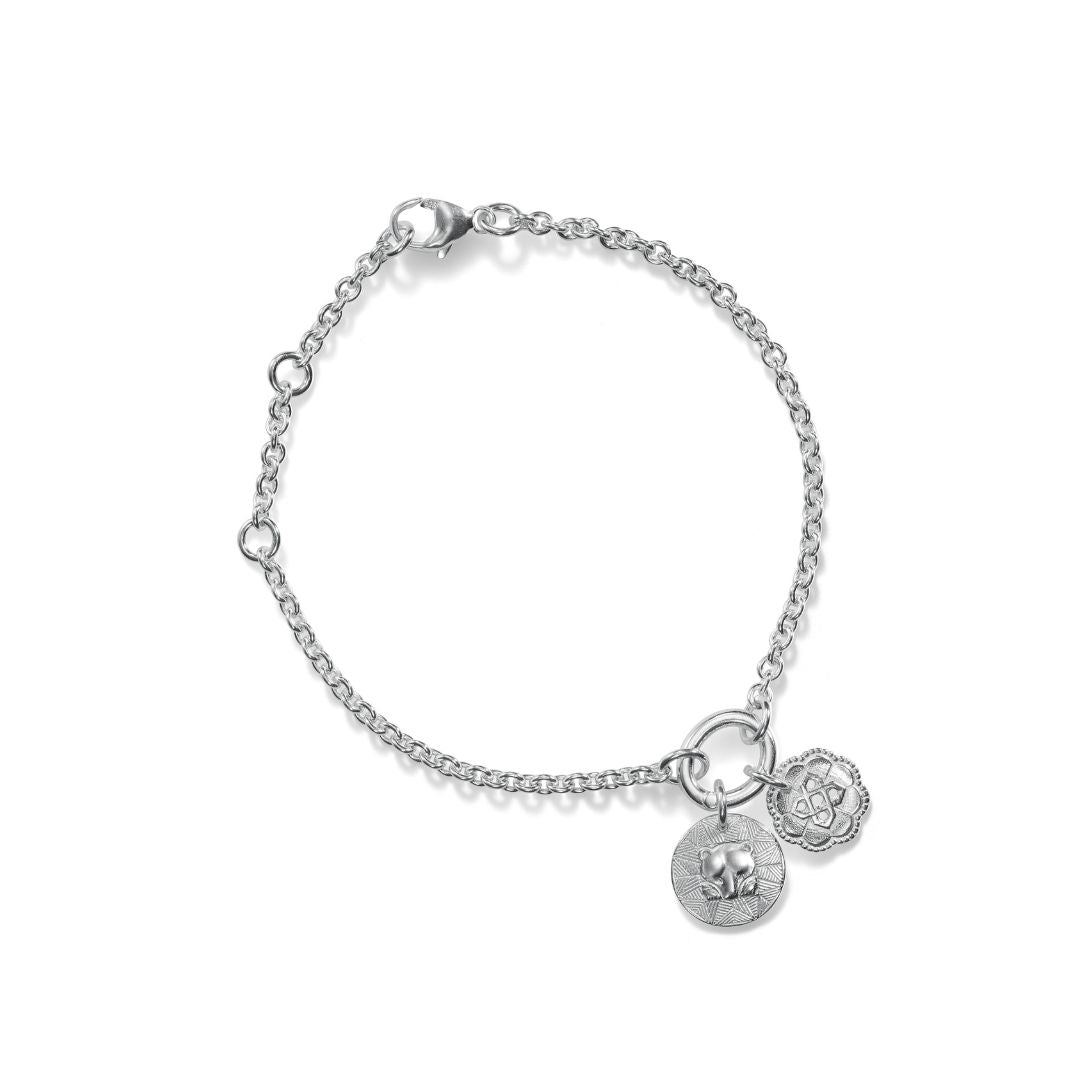 Kalevala Amuletti rannekoru, hopea, Kalevala Originals