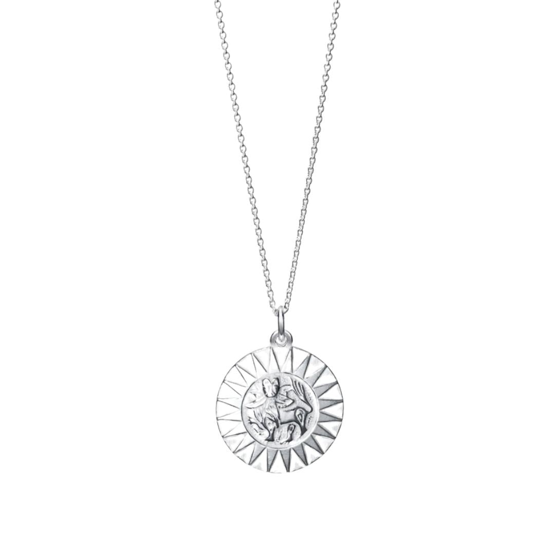 Kalevala Amuletti-riipus Aurinkoleijona, hopea, Kalevala Originals