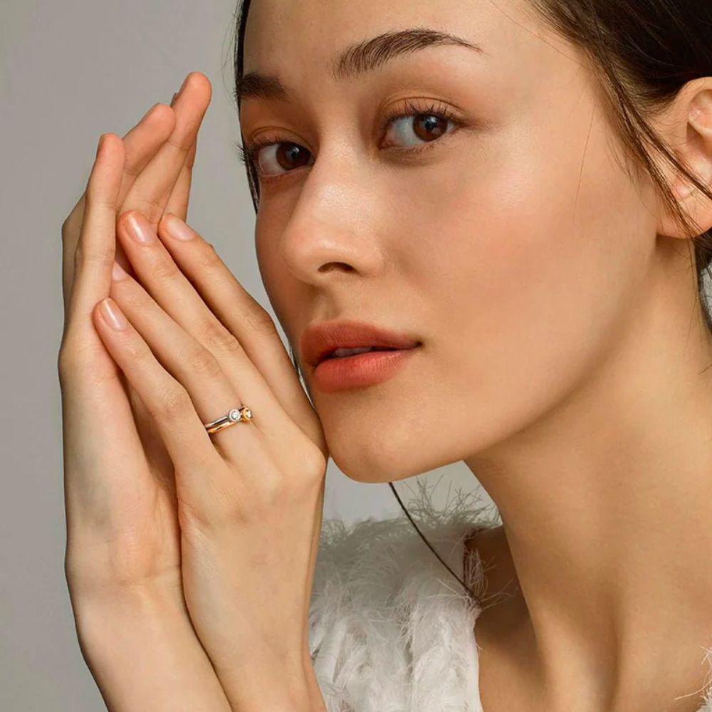 Kalevala Valittu sormus, 14K keltakultaa, 0,06ct, Kalevala Love