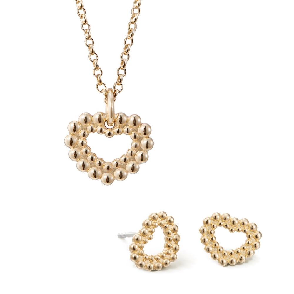 Kalevala Valoisa lahjasetti, sydän, pronssi, Kalevala Modern