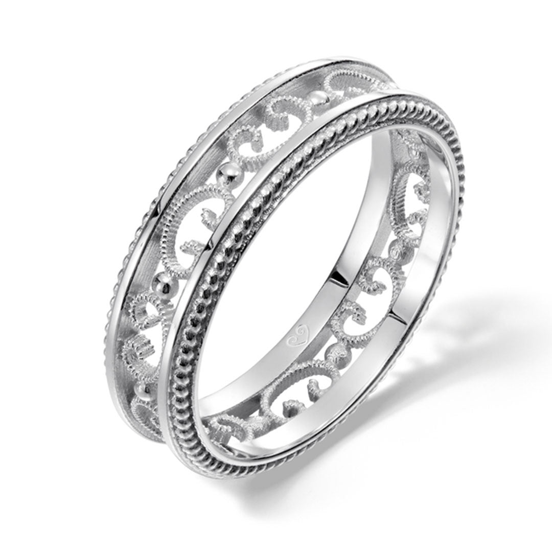 Kalevala Filigraani sormus, 14K valkokulta, Kalevala Love, 541000500