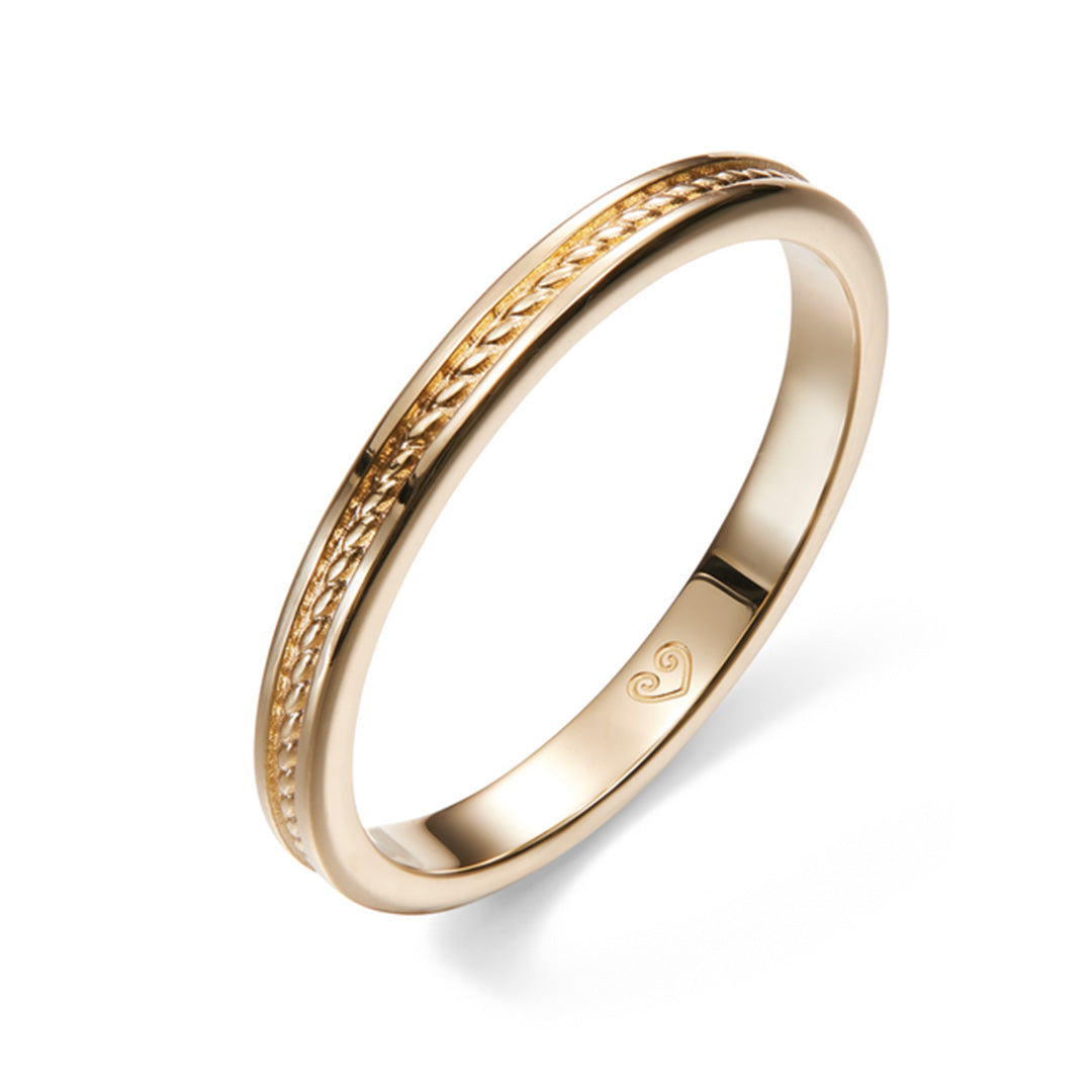 Kalevala Ikiaikainen sormus, 14K keltakultaa, Kalevala Love, 141000110