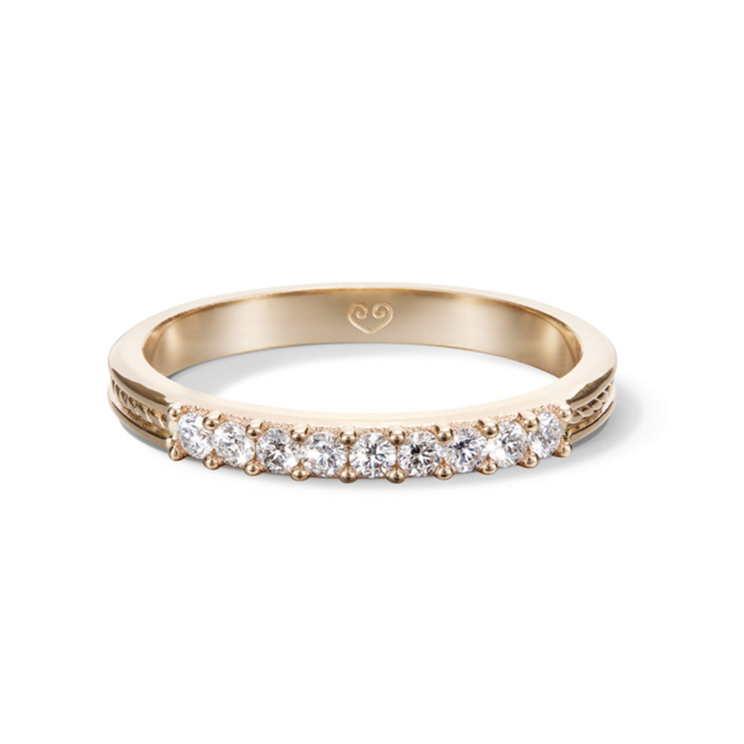 Kalevala Ikiaikainen sormus, 14K keltakultaa, 0,18ct, Kalevala Love, 141000113D