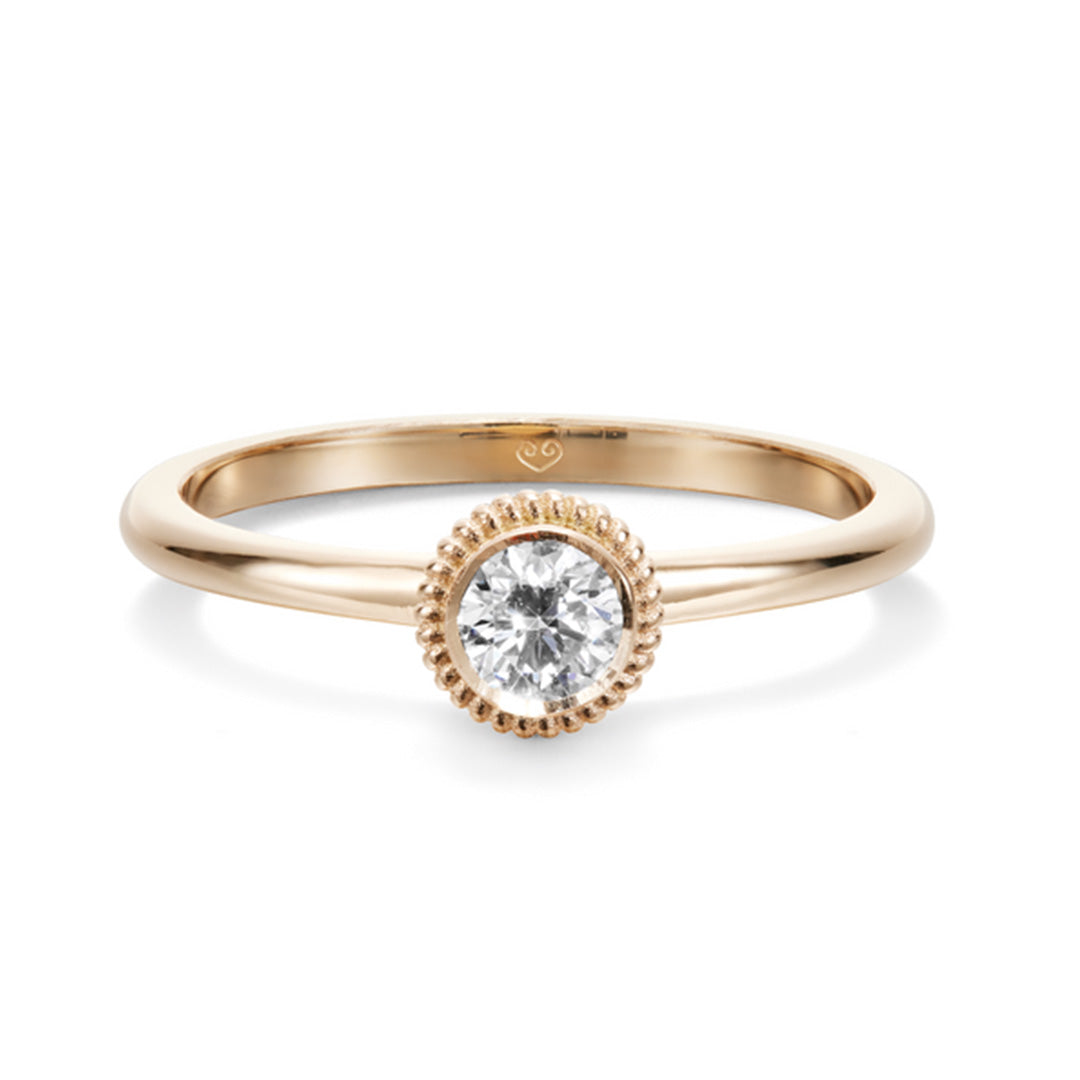 Kalevala Valittu sormus, 14K keltakultaa, 0,25ct, Kalevala Love, 141000002D