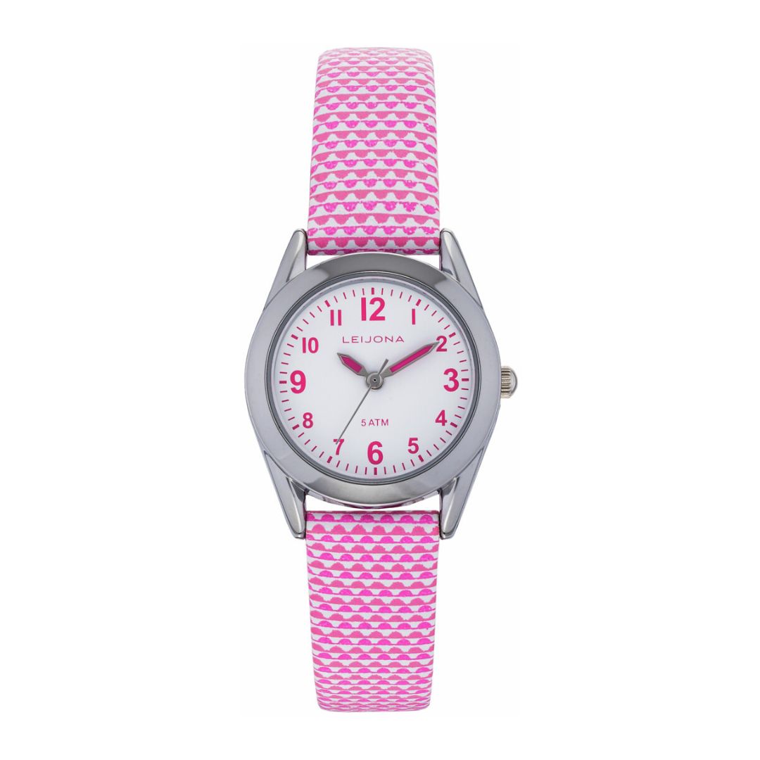 Leijona Cotton Candy Pink 5323-864 lasten rannekello
