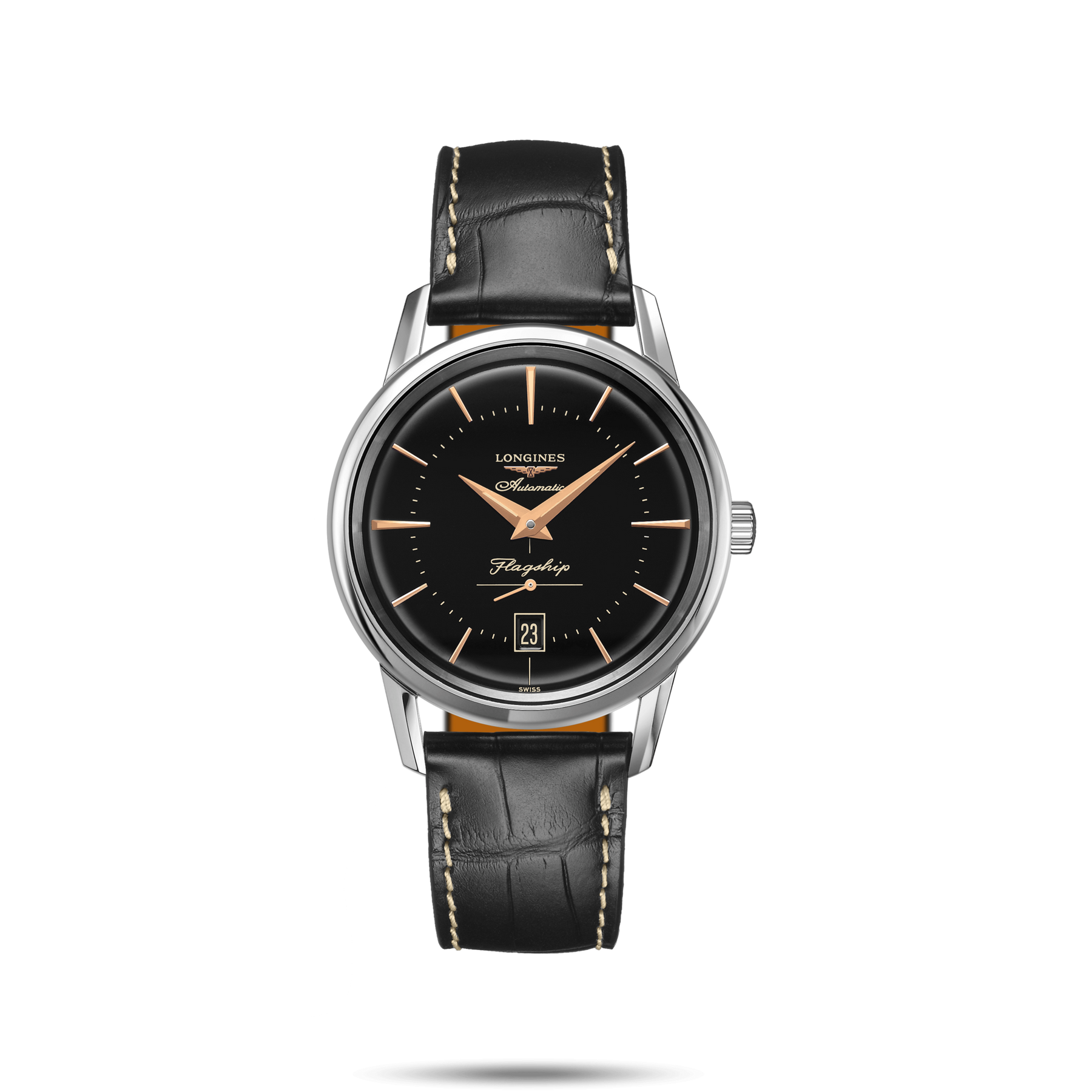 Longines L4.795.4.58.0 Flagship Heritage rannekello - Longines - Laatukoru