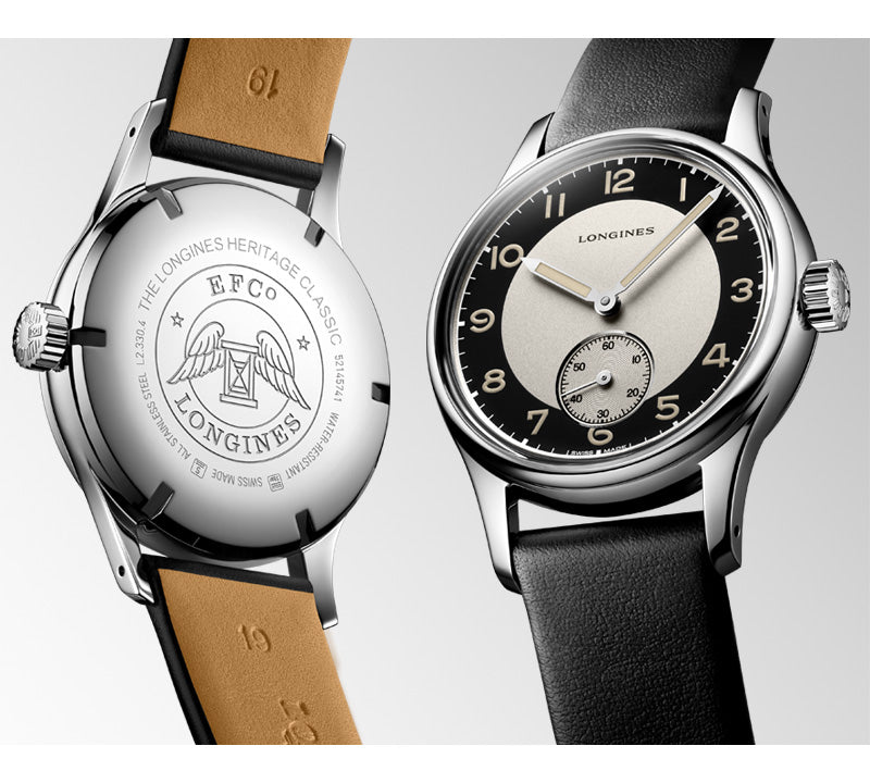 Longines L2.330.4.93.0 Heritage Classic rannekello - Longines - Laatukoru