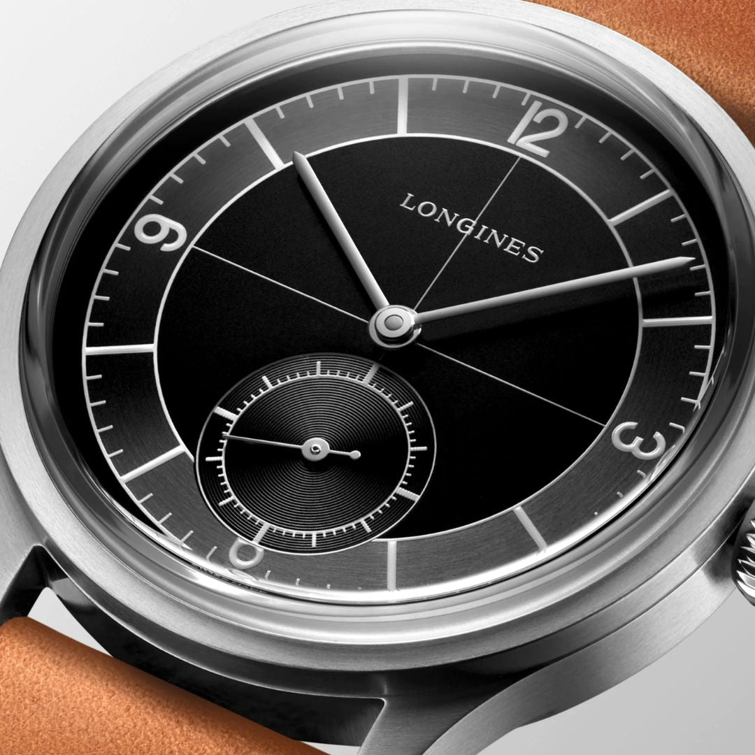 Longines Heritage Classic, Sector Dial rannekello L28284532
