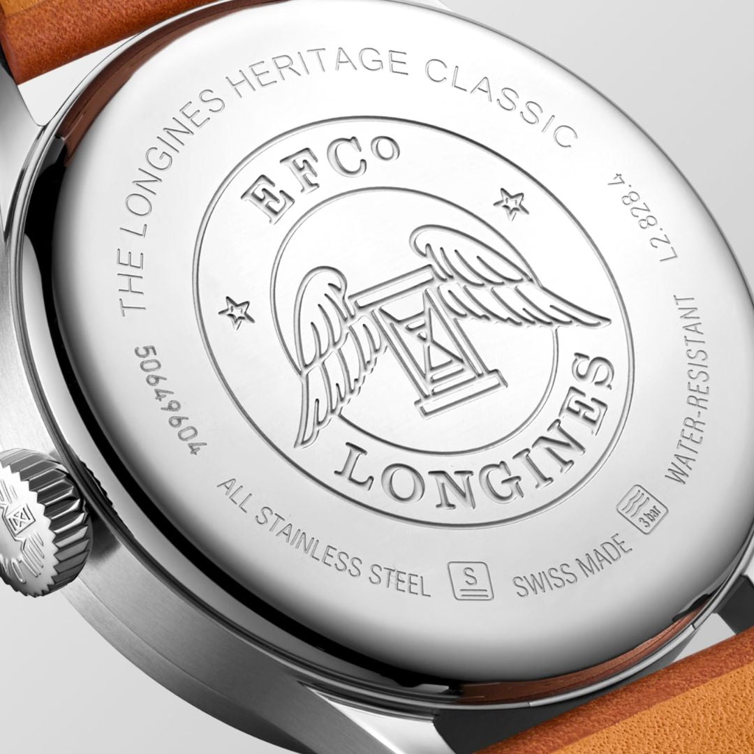 Longines Heritage Classic, Sector Dial rannekello L28284532
