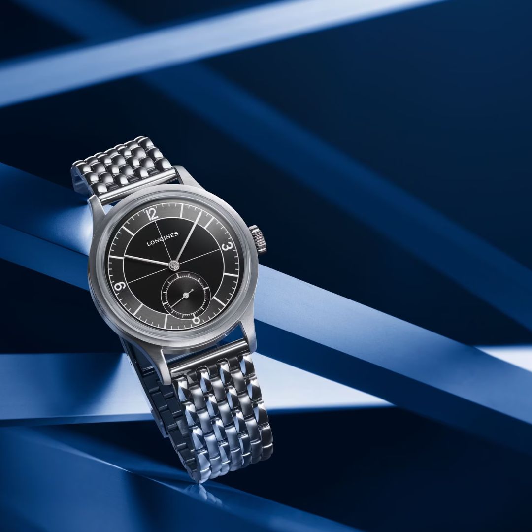 Longines Heritage Classic, Sector Dial rannekello L28284536