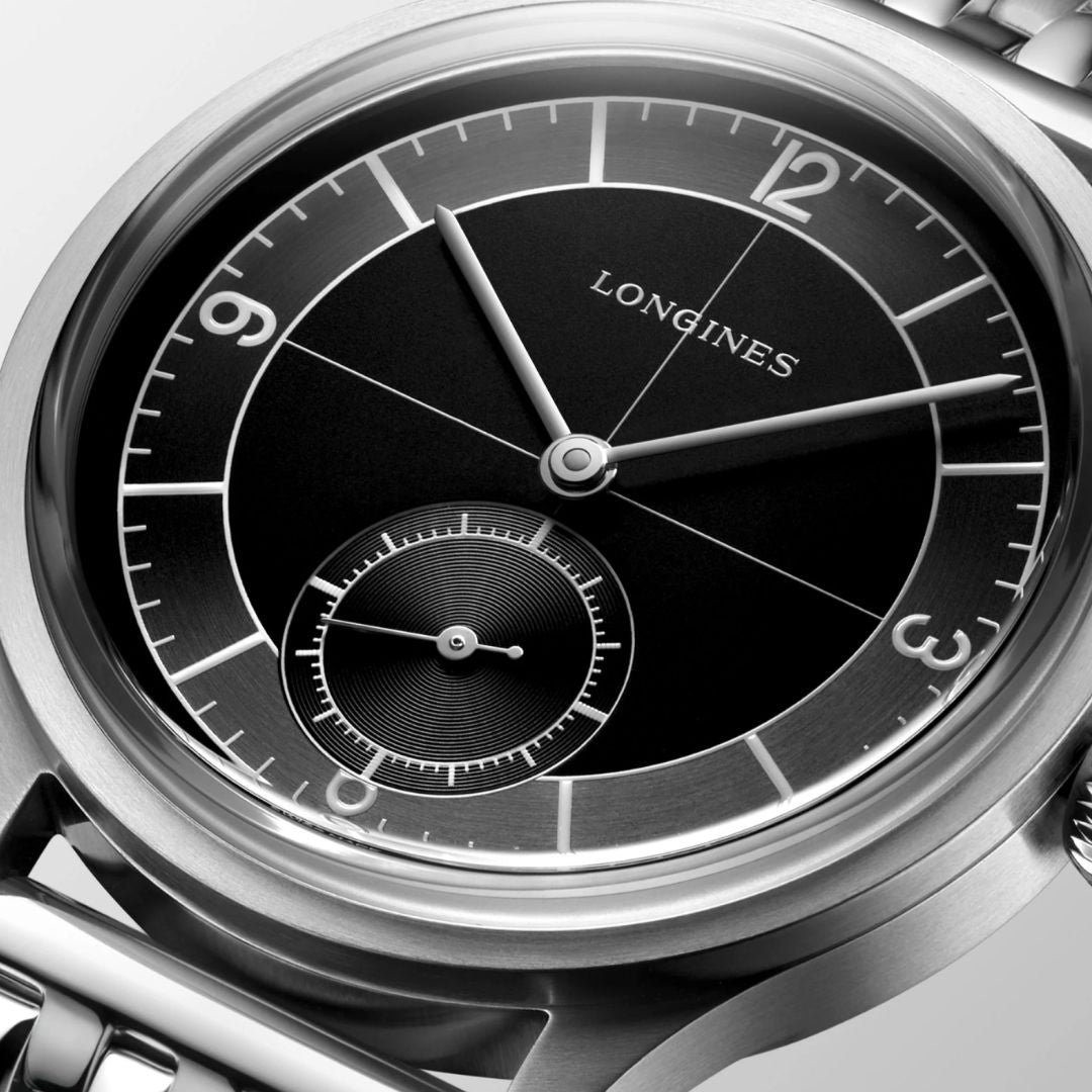 Longines Heritage Classic, Sector Dial rannekello L28284536