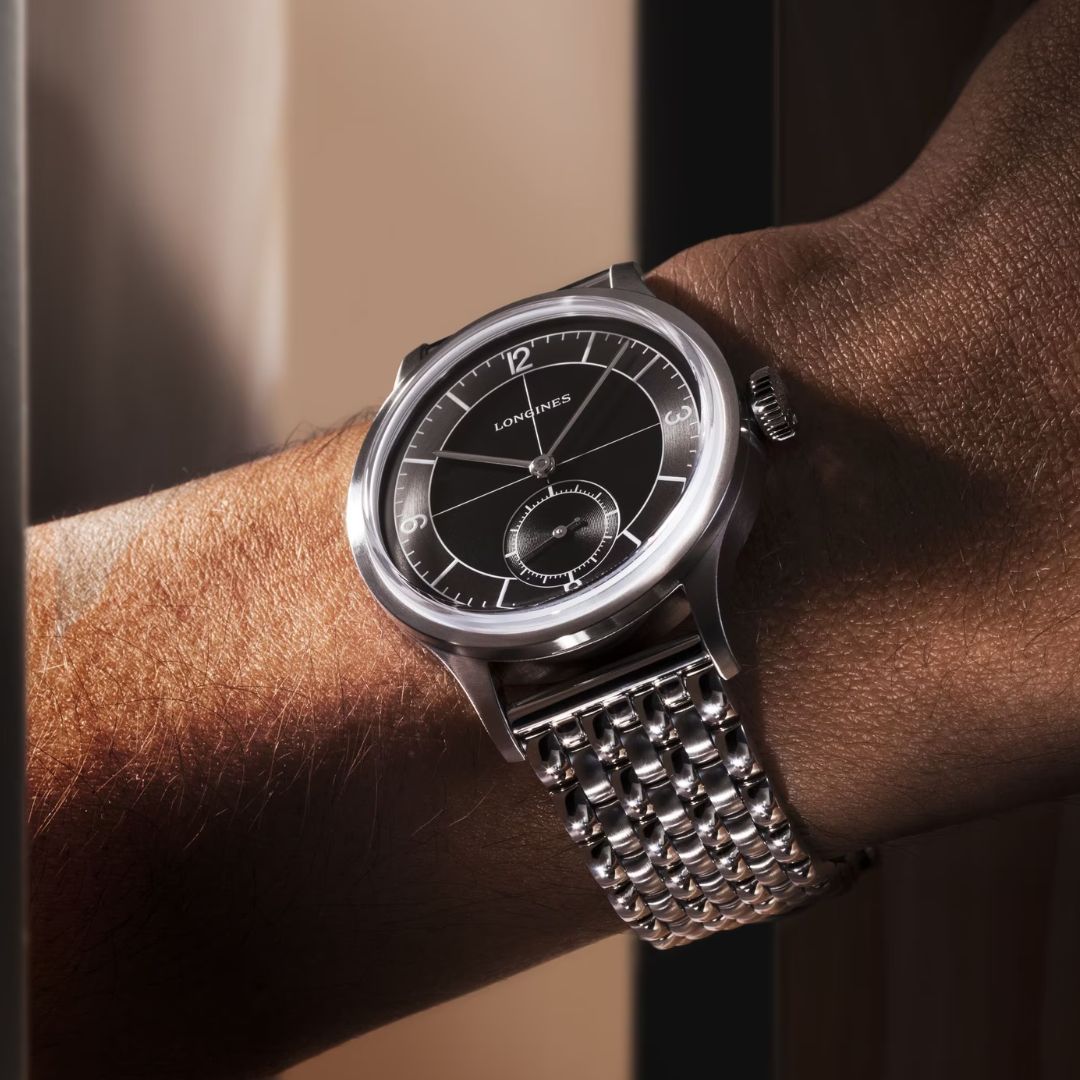Longines Heritage Classic, Sector Dial rannekello L28284536