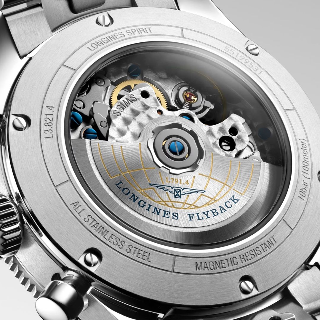 Longines Spirit Flyback rannekello L38214536