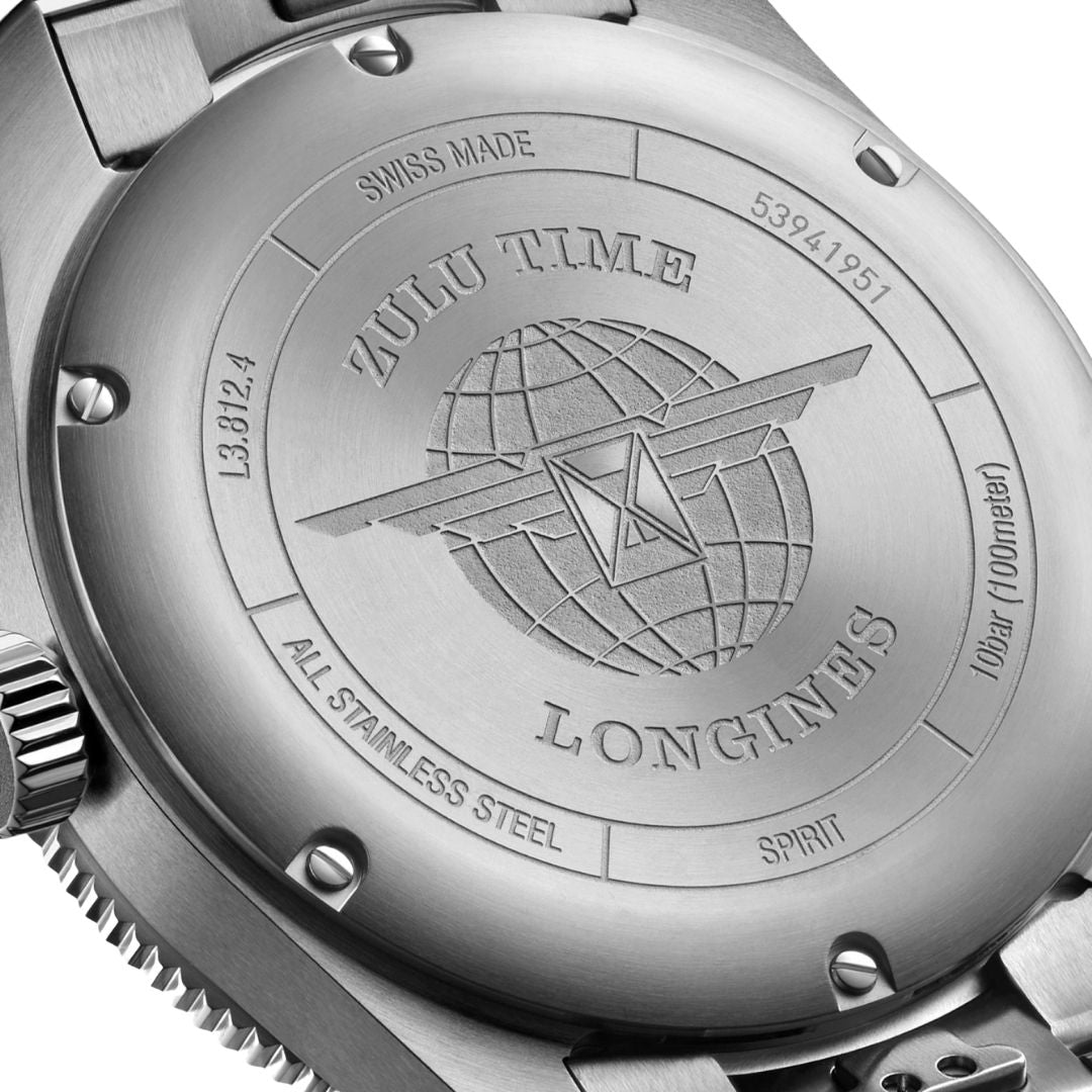 Longines Spirit Zulu Time rannekello L38124936