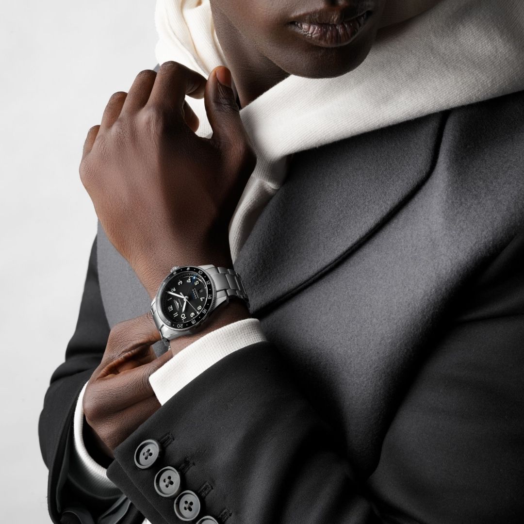 Longines Spirit Zulu Time rannekello L38124536