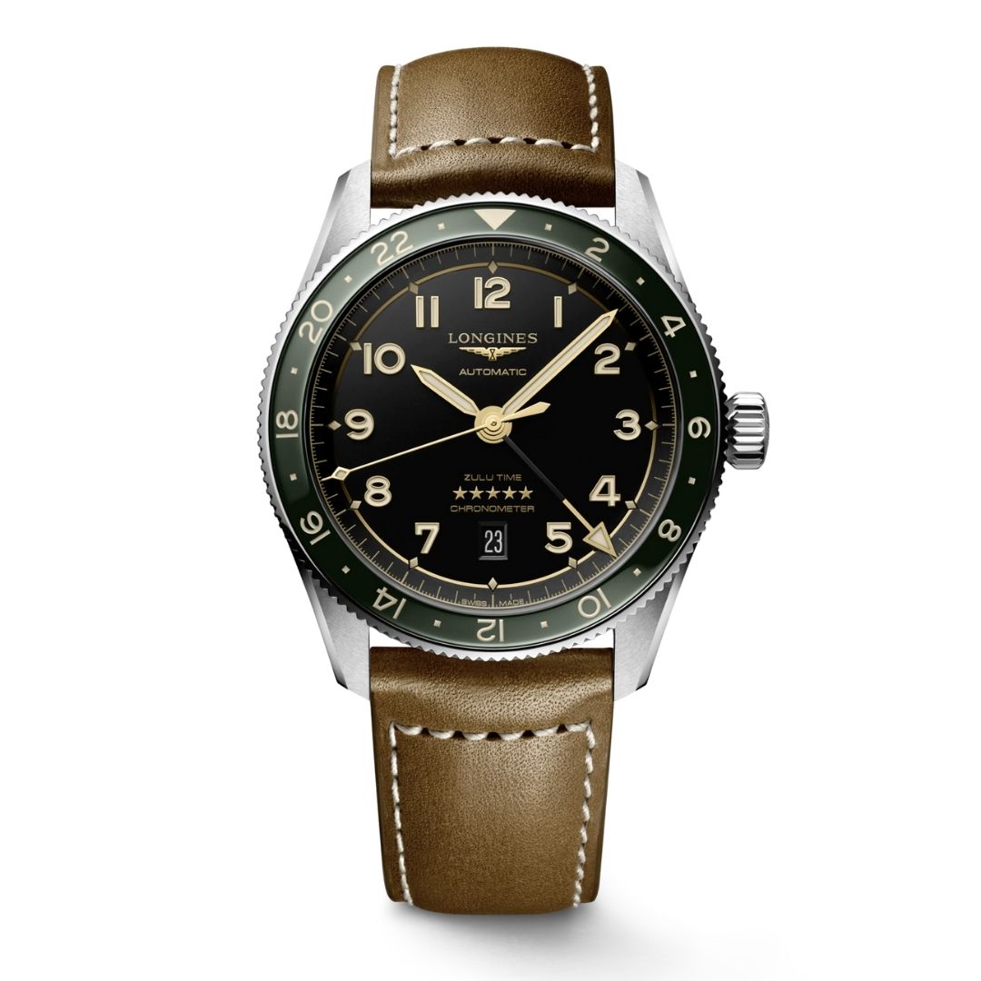 Longines Spirit Zulu Time rannekello L38124632