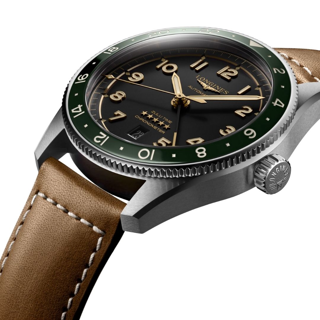 Longines Spirit Zulu Time rannekello L38124632